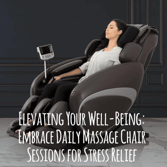 Elevating Your Well-Being: Embrace Daily Massage Chair Sessions for Stress Relief