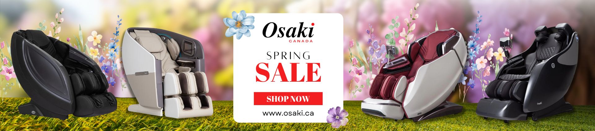 Spring sale on massage chair