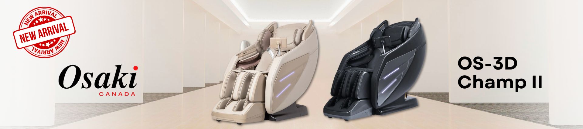 new arrival on massage chair