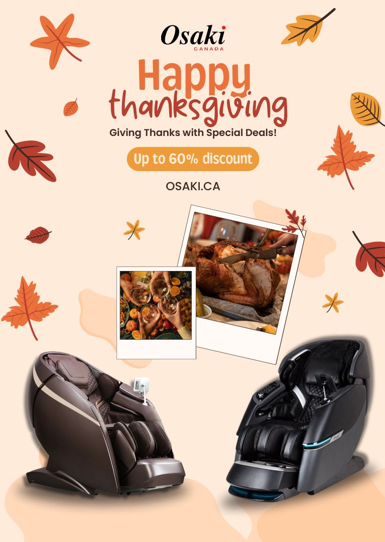 Thanksgiving Sale on Massage Chair