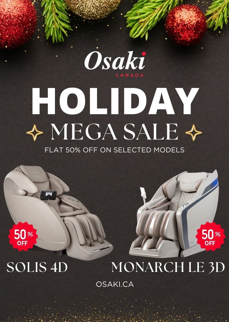 Year end sale on massage chairs